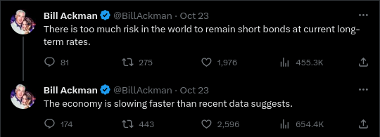 Bill Ackman tweet