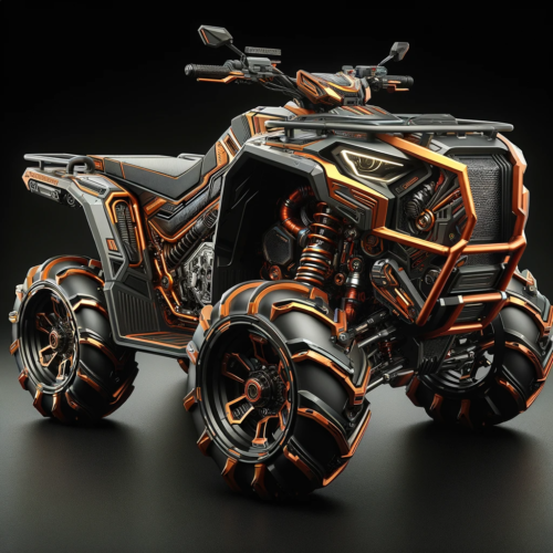 Tiger inspired ATV design