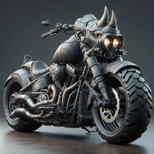 Transformers mech beast inspired bikes