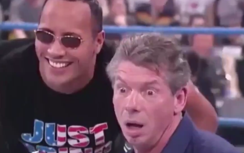 Vince McMahon Rock Rikishi Trish Stratus